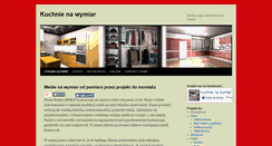 Desktop Screenshot of kuchnienawymiar.org.pl